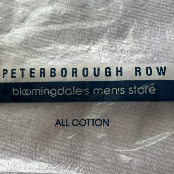 Peterborough Row All Cotton long sleeve Men’s dress shirt - Picture 6 of 7